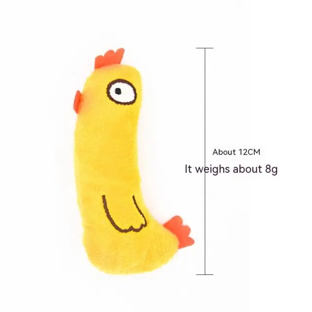 Pet Plush Toy Bite resistant Cat Toy With Catnip Rooster - Shop at LoveMi