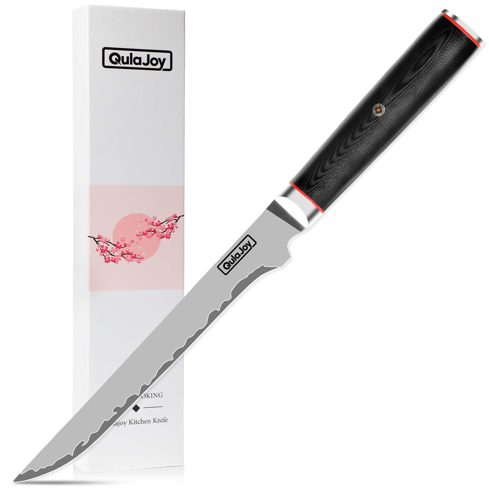 qulajoy vg10 chef knife japanese 10cr15mov steel chefs knives slicing knife for meat vegetable