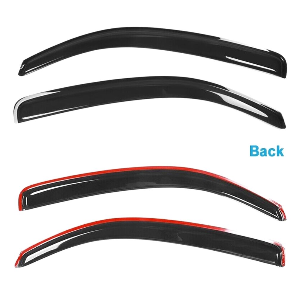 Fits 05-15 T Oyota Tacoma Regular Cab Window Visors Rain Sun Guard 2pc