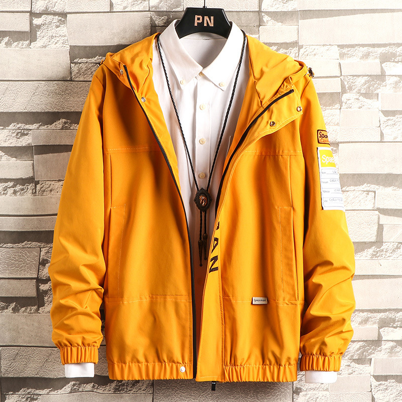 Spring And Autumn Flow Baseball Uniform Men's Workwear