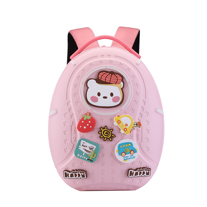 Trendy Cartoon DIY Kids Backpack  School Bag — foto 6