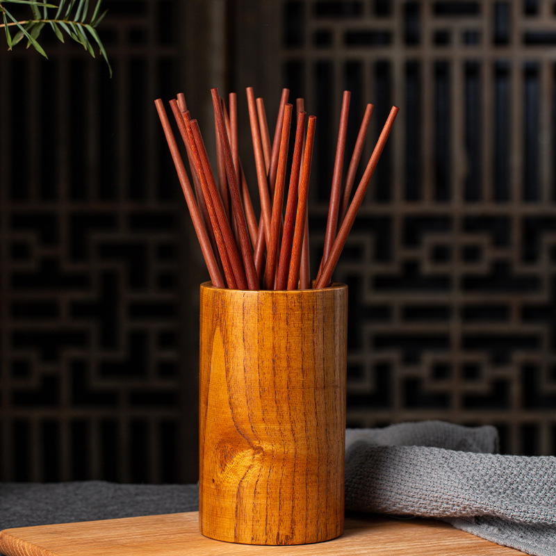 مجموعة عيدان أكل منزلية بتصميم أجنحة الدجاج مع علبة هدايا - 5 أزواج للعائلة