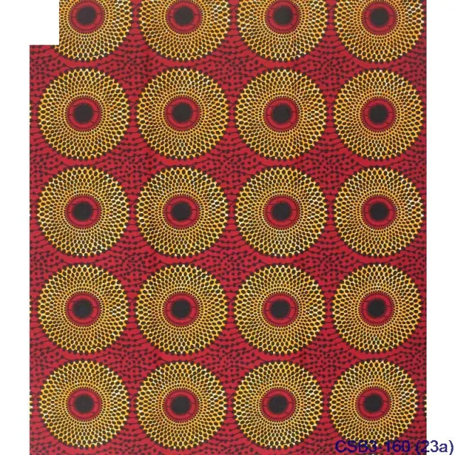 Cotton African Indian Printed Geometric Waxed Fabric 3Color - Shop at LoveMi