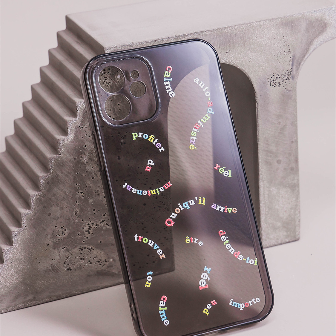 Transparent All-inclusive Printed Phone Case