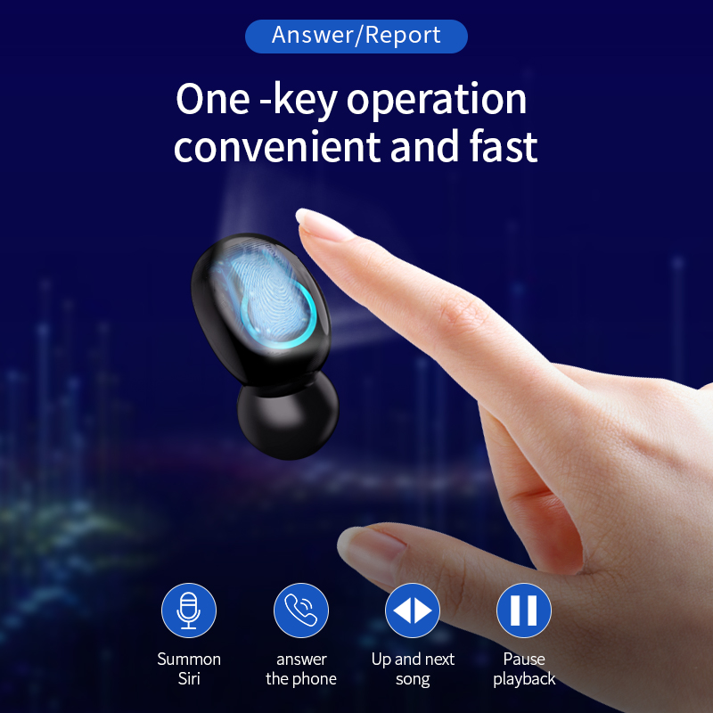 Sports Noise Reduction Bluetooth Headset With Digital Display - Image 4