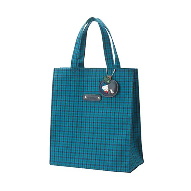 Printed Large capacity Leisure Waterproof Handbag Shoulder Blue - Shop at LoveMi
