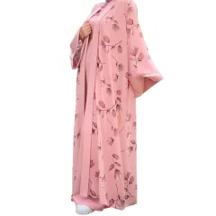 Fashion And Elegant Women's Two Piece Set - Pink - View 1