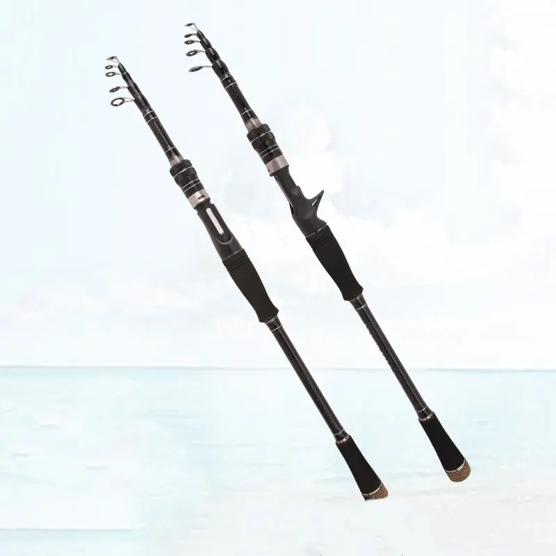 Carbon Telescopic Ultra Light Short Section Portable Straight Shank