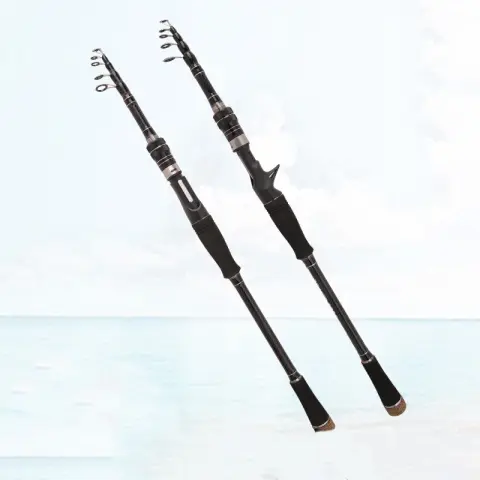 Carbon Telescopic Ultra Light Short Section Portable Straight Shank