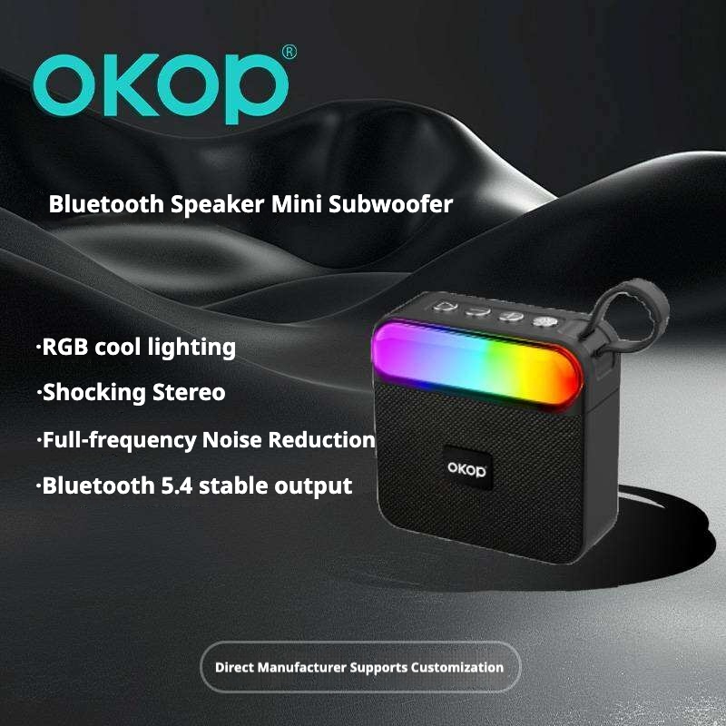 KP-598 Best-selling Wireless Bluetooth Speaker Compact And Portable Featuring RGB Lighting Ideal For Outdoor Gatherings Sports And Long Lasting Battery Life