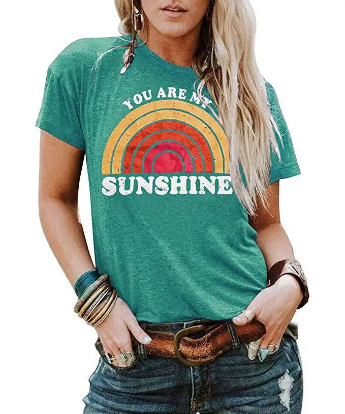 Round neck short sleeve t-shirt