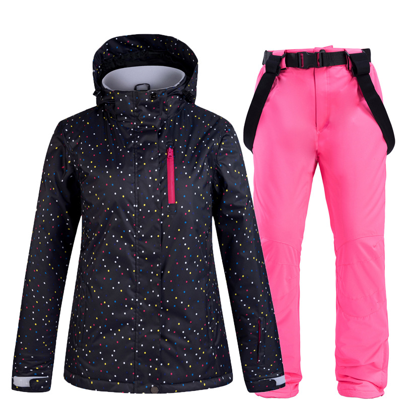 Title 3, Thickened Warm Outdoor Ski Suit Set Travel Equi...