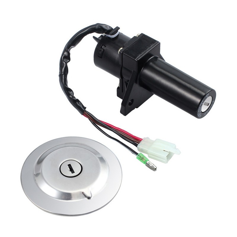 Motorcycle Ignition S Witch Lock Set Barrel Fuel Gas Cap For Ya Maha YBR125 — image 5