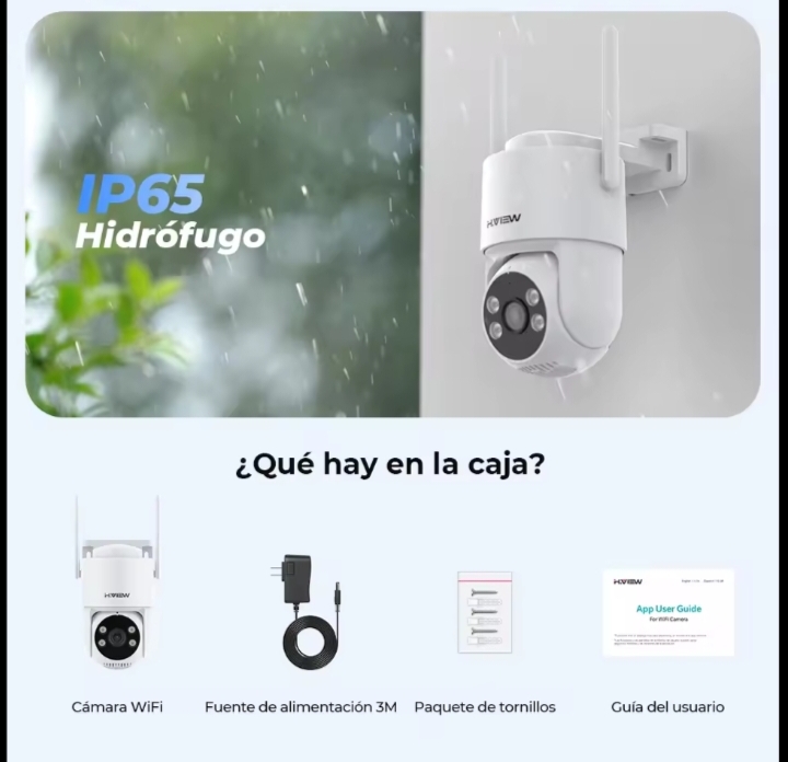 Smart WiFi Indoor Baby Monitor Camera 360 Pan Tilt With Pet Tracking 6