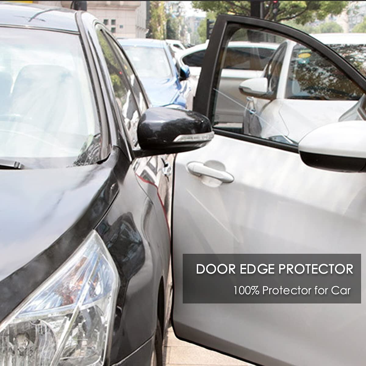 10M Car Door Boot Edge Protector Strip Trim U Shape Guard Seal Rubber BLACK UK