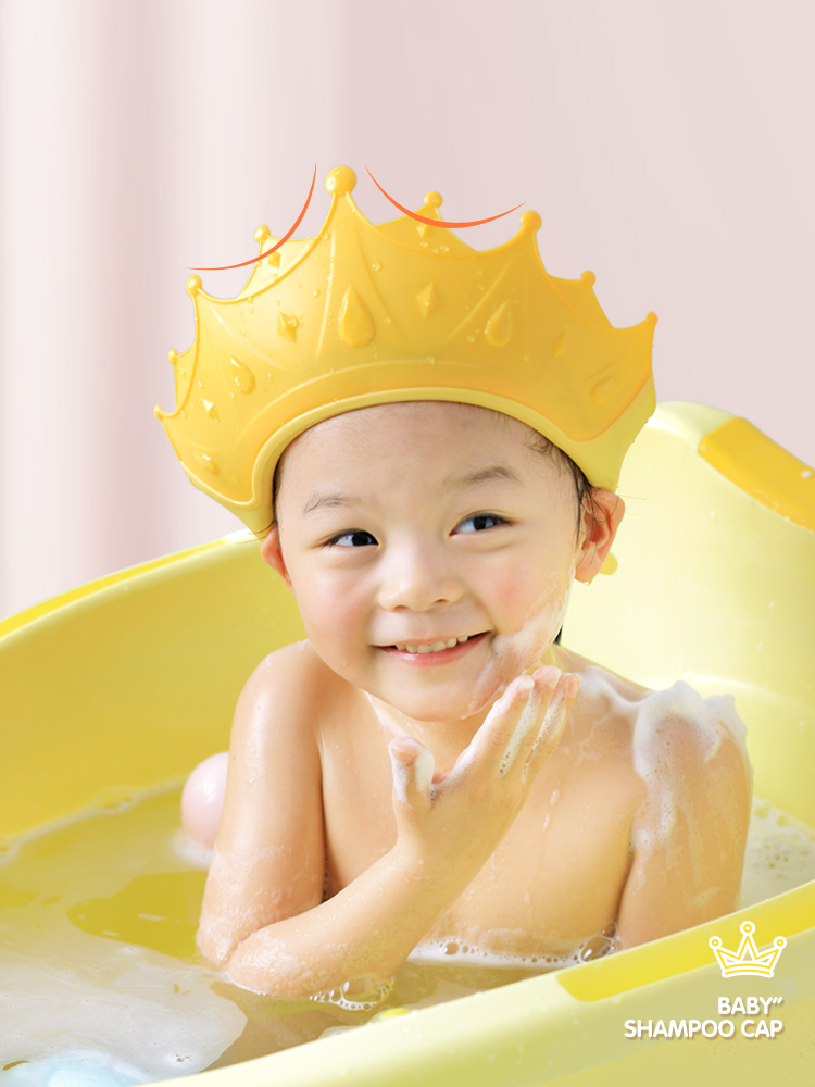 Baby Shower Bath  Kid Shampoo Hat