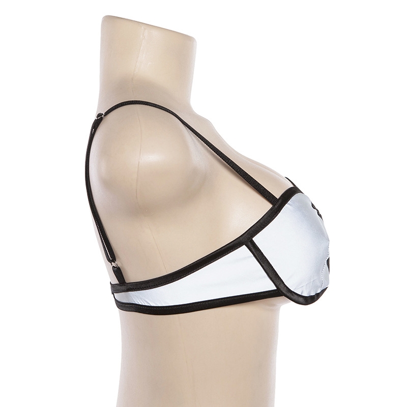 Title 12, Sexy sling reflective fabric bottoming vest