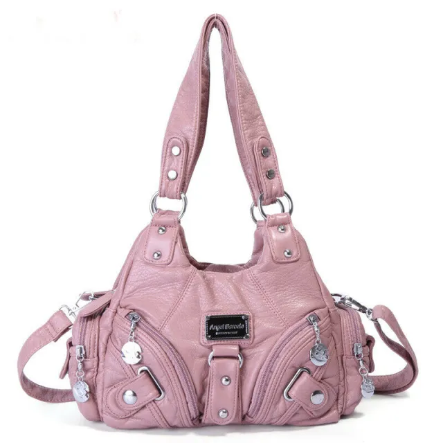 Fashion One shoulder Ladies Portable Messenger Bag Pink - Shop at LoveMi