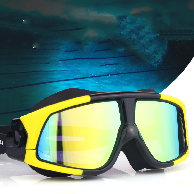 Title 6, Goggles Electroplating Waterproof Big Frame Tra...