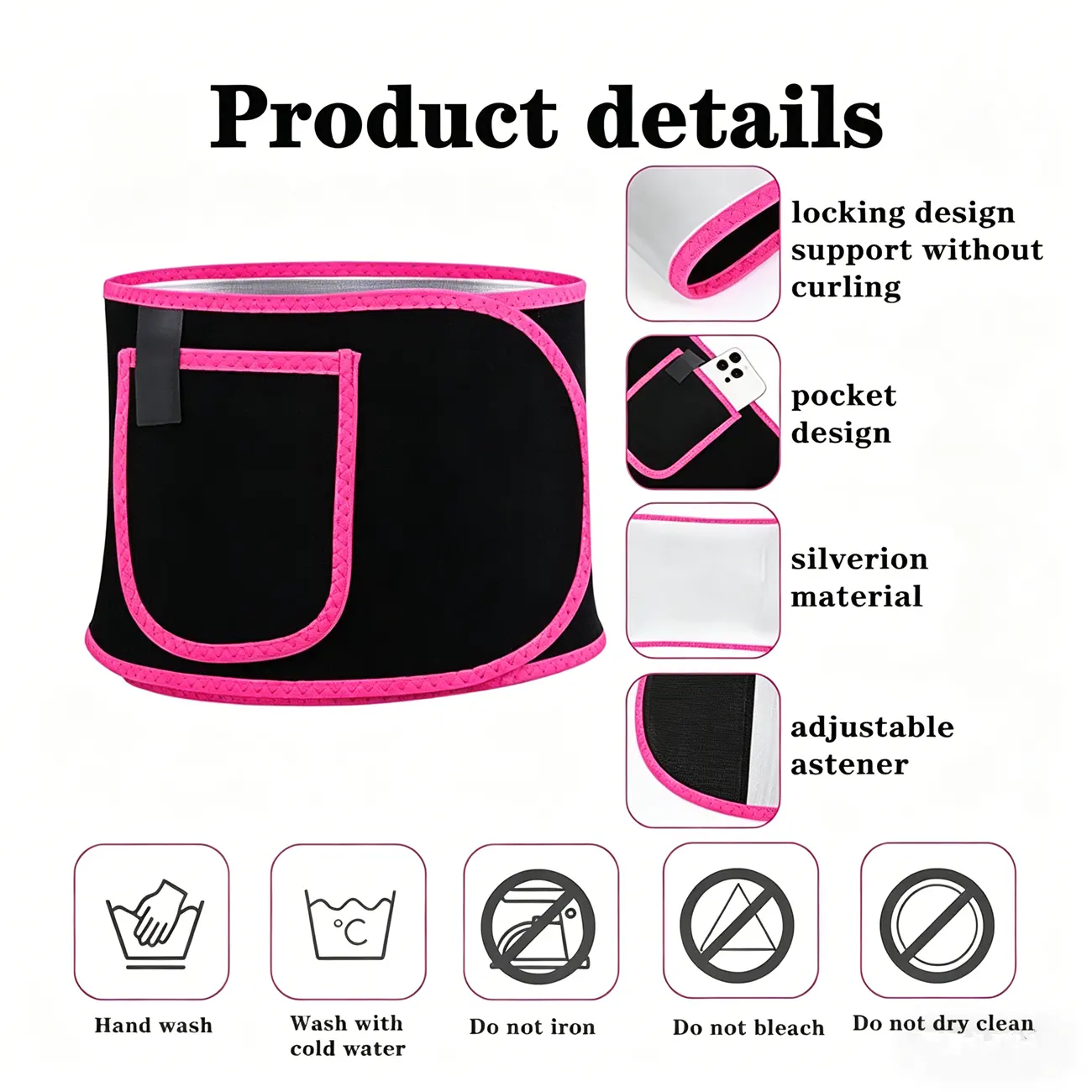 Men Women Waist Trimmer Belt Hot Sweat
