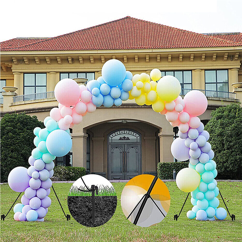 Balloon Arch Column Frame Garland Adjustable Arch Stand Wedding Party Decor 10