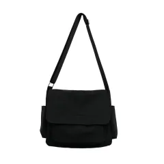 Women's Casual Handbag Large Capacity Shoulder Bag - Black - View 1