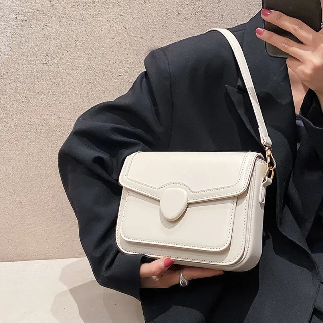 High end Sense Of Texture Niche Bag Girl White - Shop at LoveMi