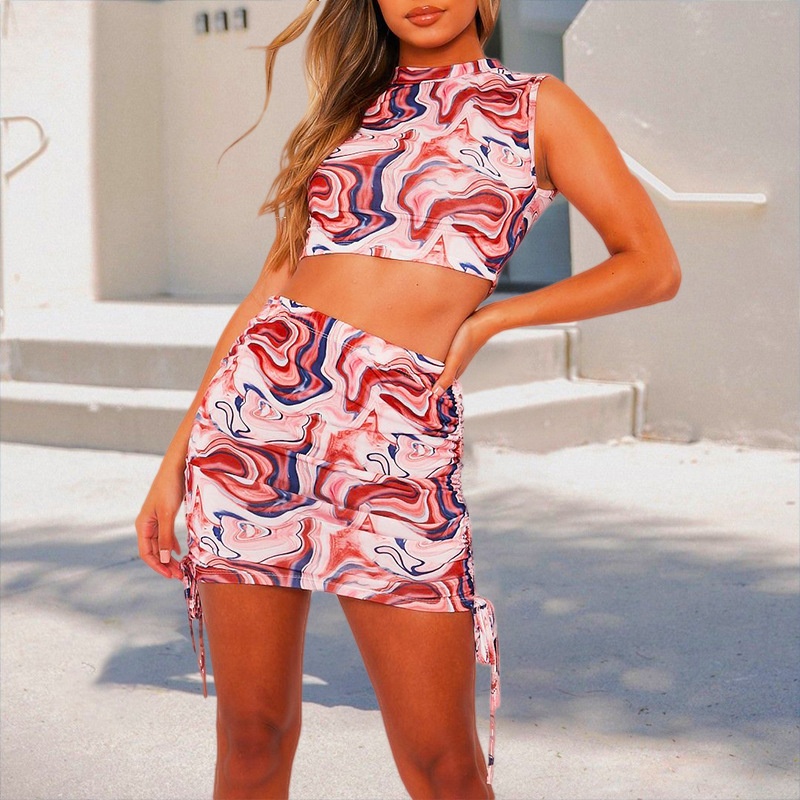 Women's Slim Fit Printing Suit