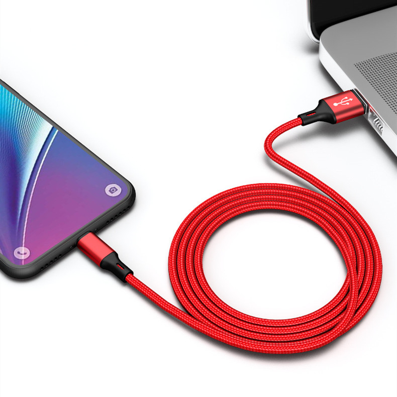 2m Braided USB Type-C Charging Data Cable Fast Charger Cord for Android iPhone - Picture 6 of 7