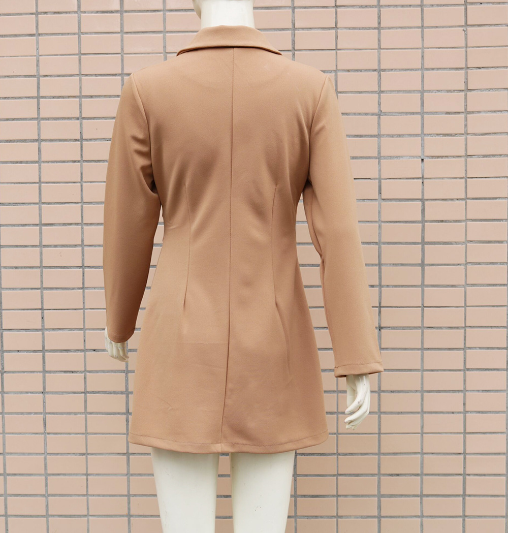 Long Sleeve Lapel Suit Professional Dress
