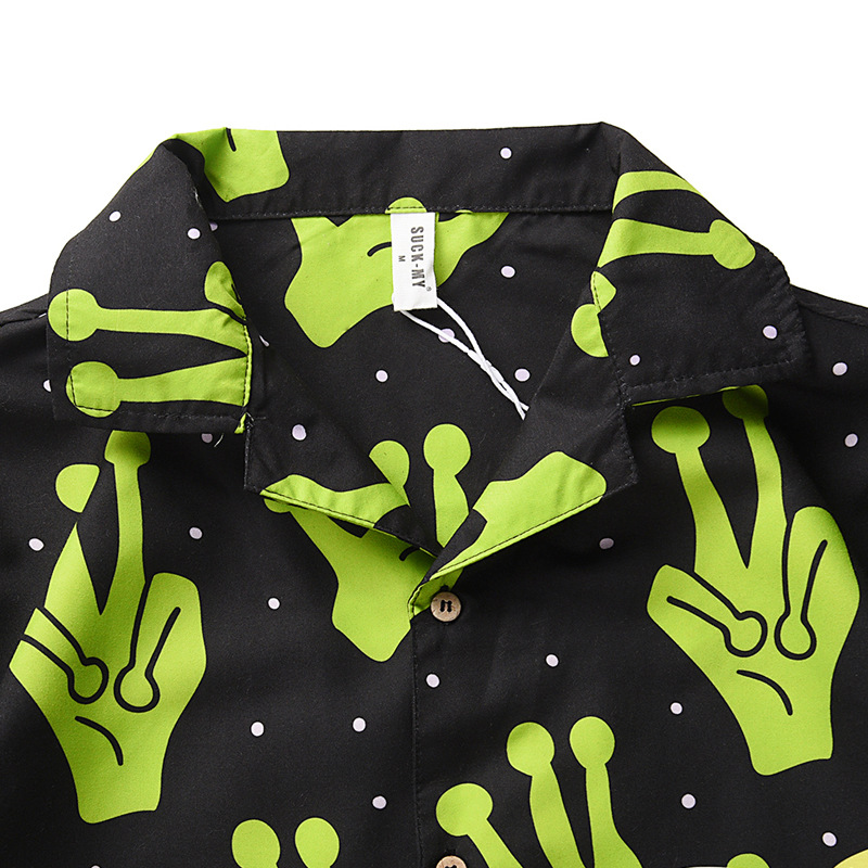 Original Men's And Women's Summer New Shirt Printing Half Sleeve