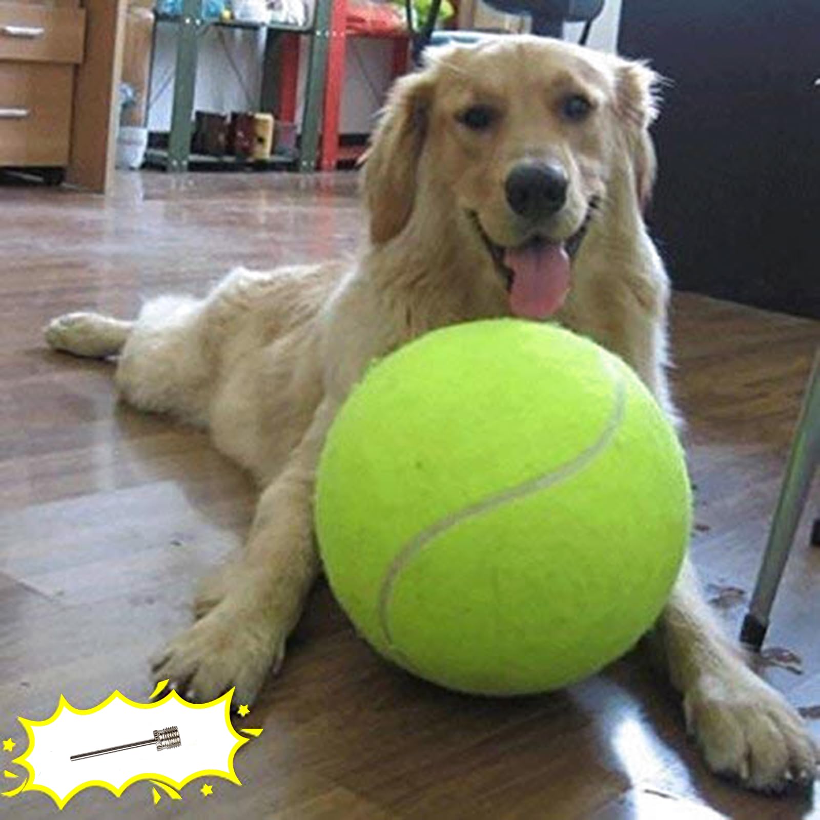 Giant Interactive Dog Tennis Ball