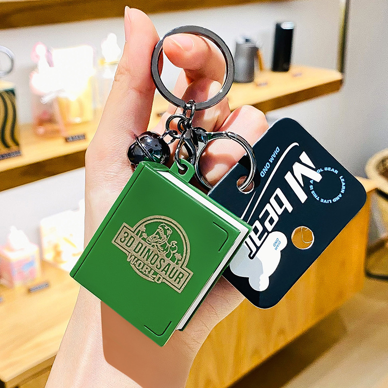 3D Pop up Book Animal Car Keychain Green - Shop at LoveMi