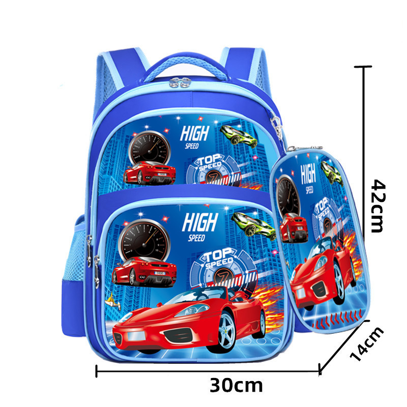 Boys And Girls Backpack Cartoon To Reduce The Burden — foto 2