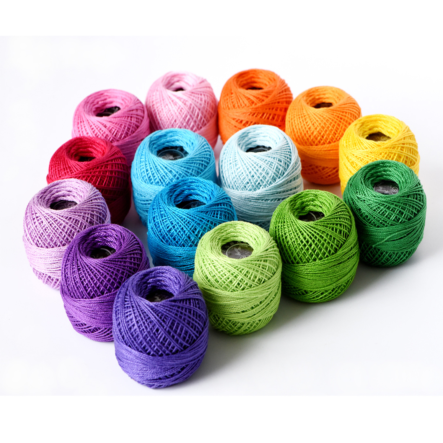 Mercerized Cotton Crochet Thread Set