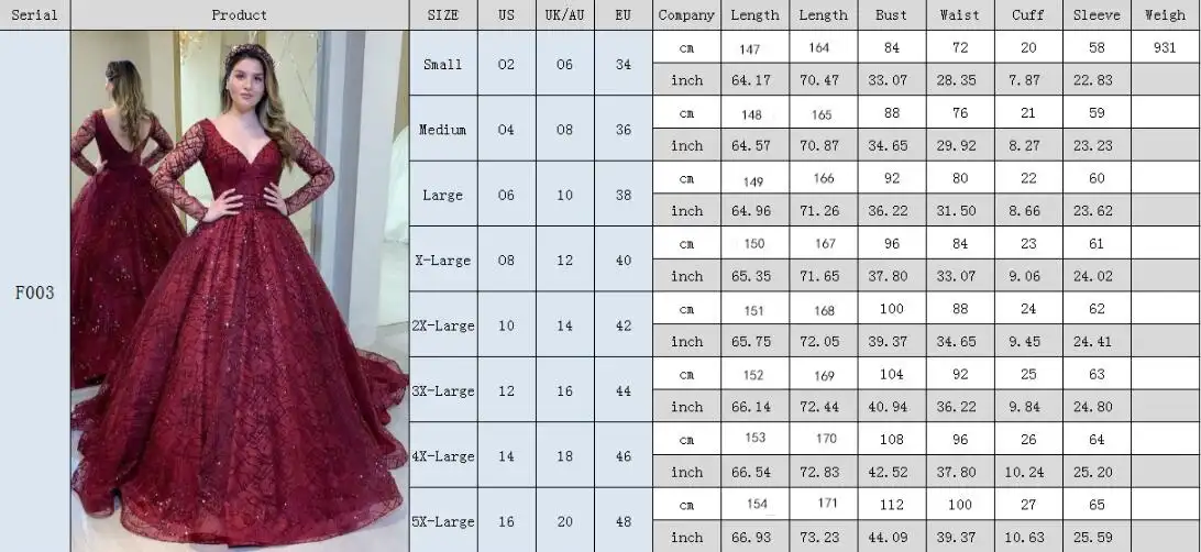Blue WeddingAutumn And Winter New Long Sleeve Sequin Sequined Formal Swing Dress V-neck
