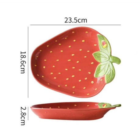 Strawberry plate