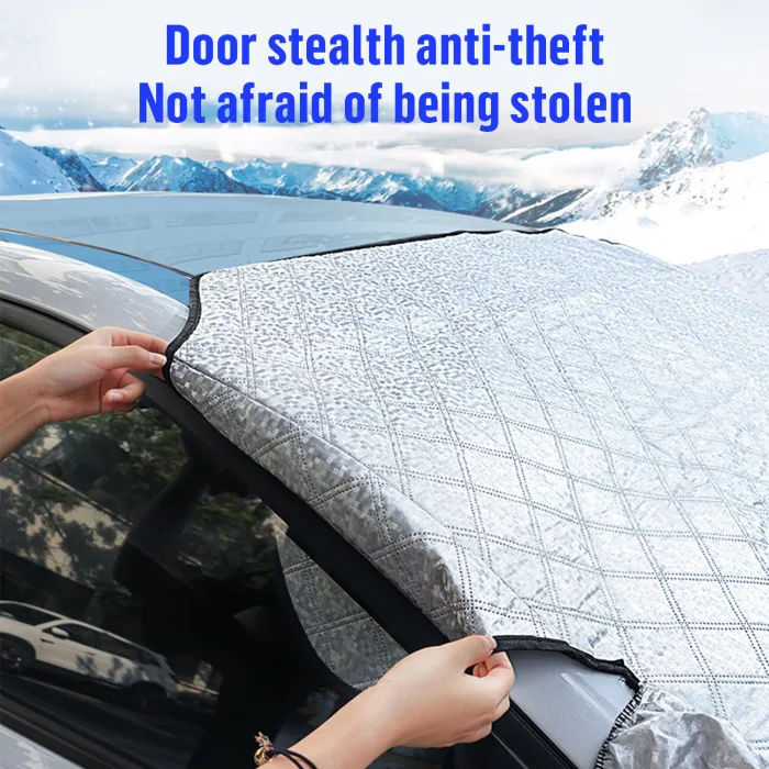 Magnetic Windshield Snow Cover - detail photo 4