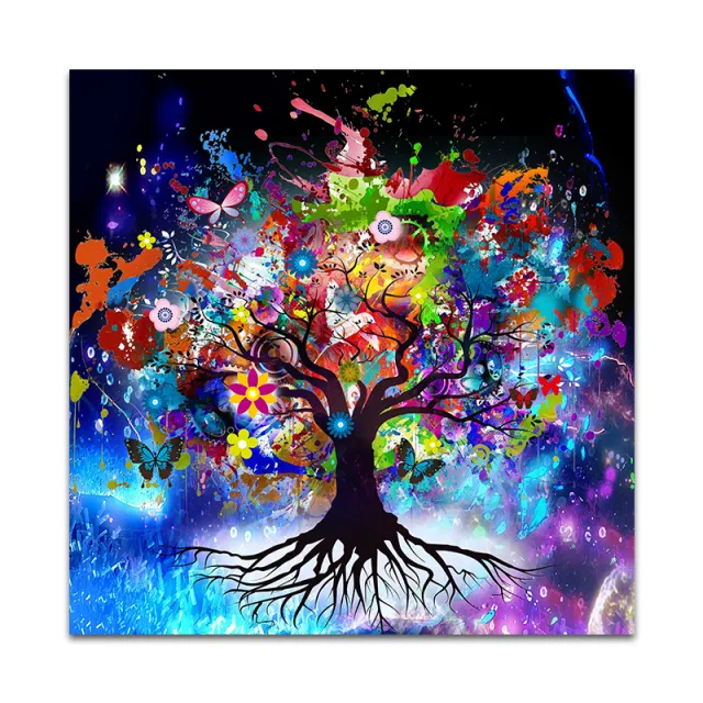Tree Of Life Fast Decoration Frameless Painting Core A4 - Shop at LoveMi