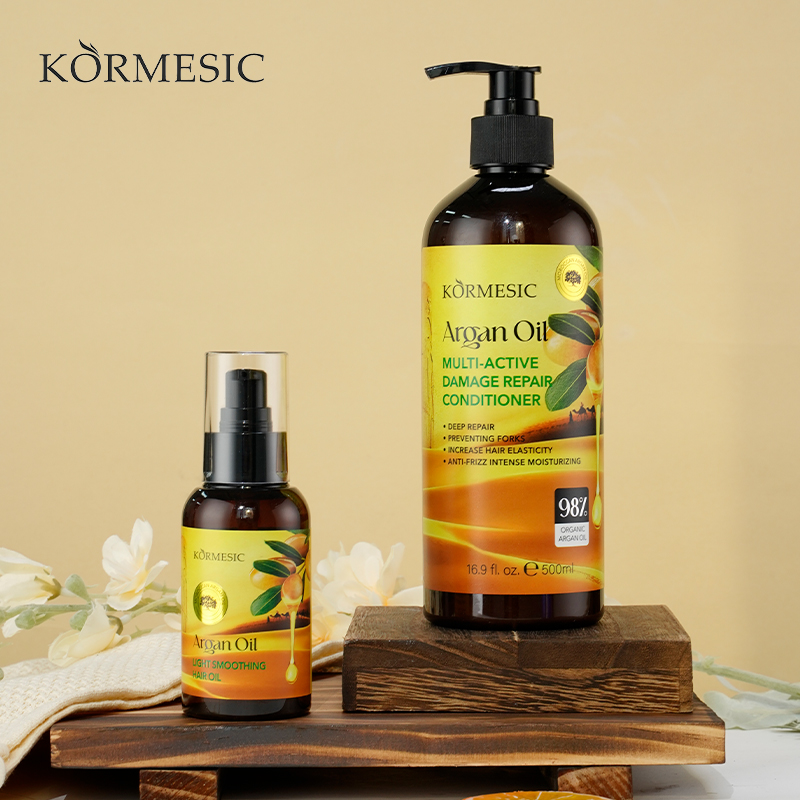 KORMESIC Moroccan Argan Oil Lightweight Smooth Hair Oil 110ml — foto 2