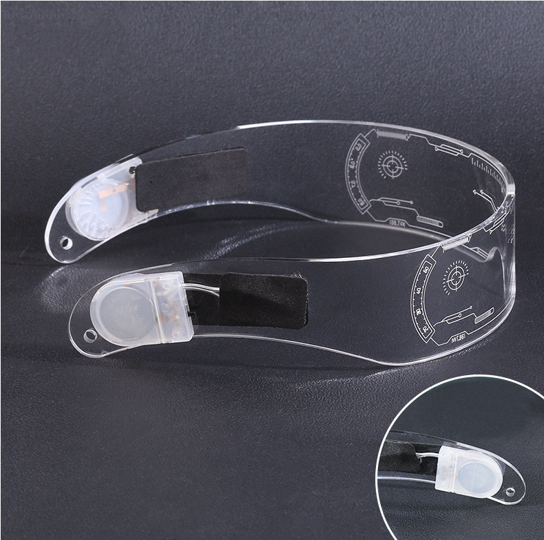 Title 1, LED Light Luminous Glasses Futuristic Sense Of ...