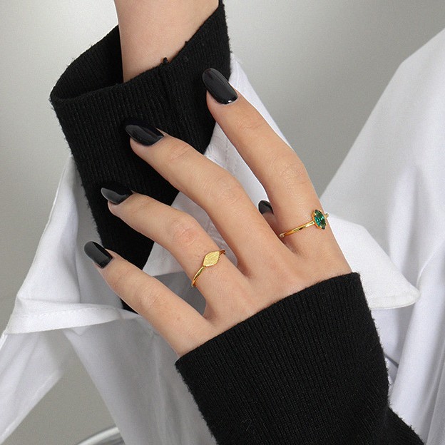 Women's Simple Temperament Sterling Silver Fine Ring