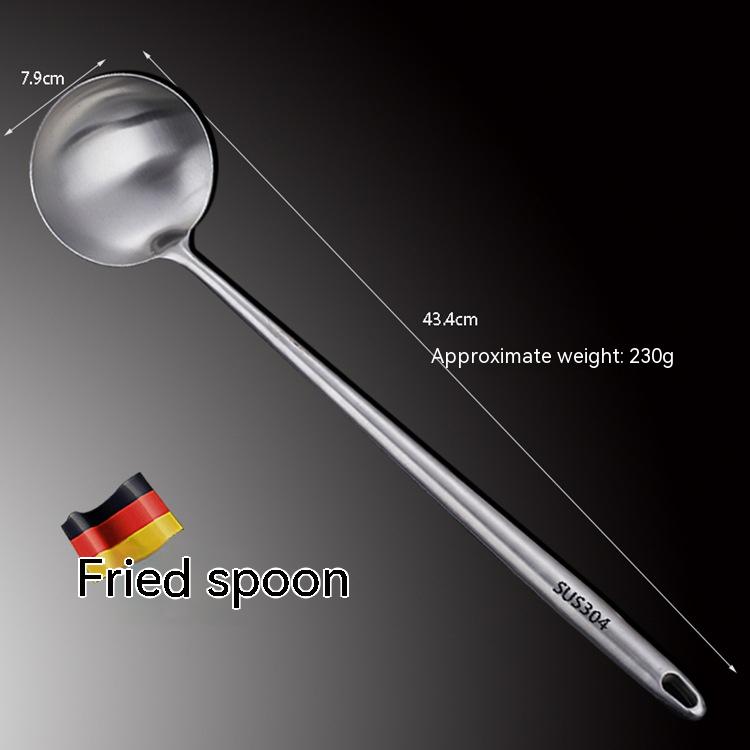 Stir frying spoon