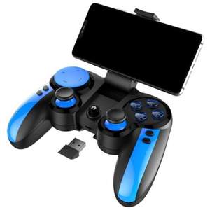 Manette de jeu Bluetooth avec récepteur 2.4G — iOS Android PC TV