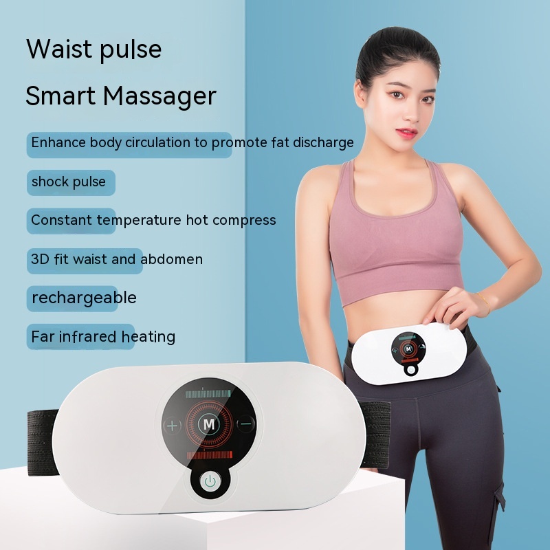 Title 5, Rechargeable Massage Belt Wireless Pulse Vibrat...