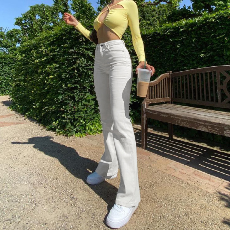 Title 3, Commuter High Waist Trousers Cotton Mini Slacks...