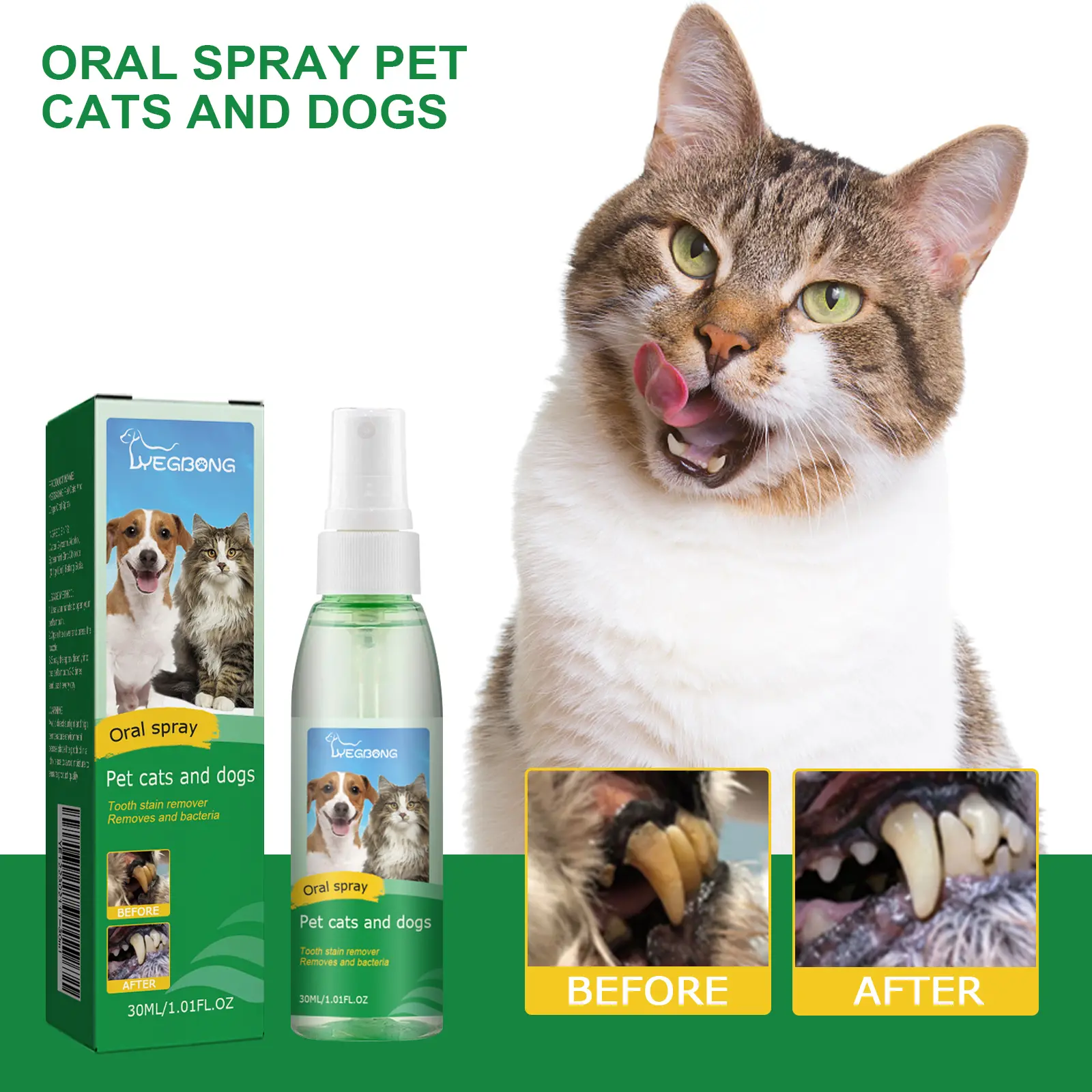 Pet Teeth Cleaning Spray