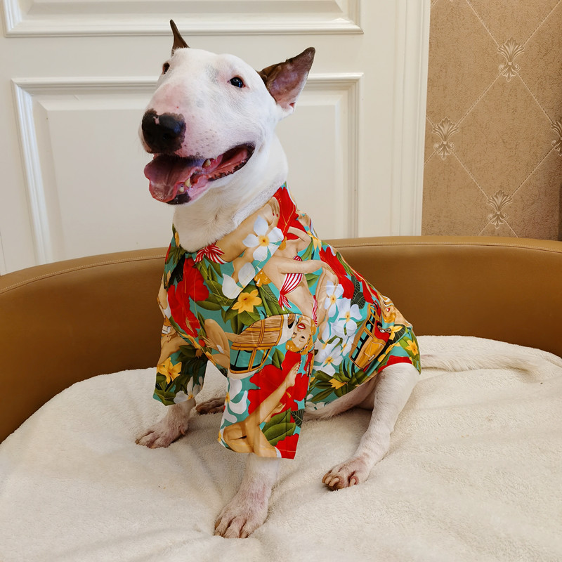 Fashion Hawaiian Beauty Pattern Cat And Dog Shirt