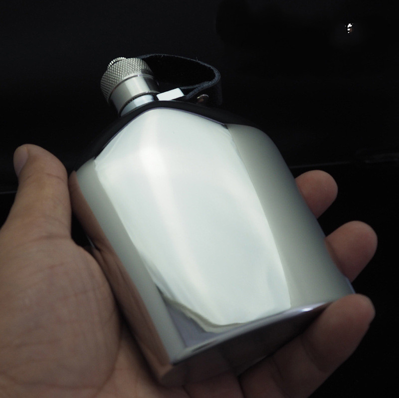 304 Stainless Steel Small Hip Flask In Three Or Two