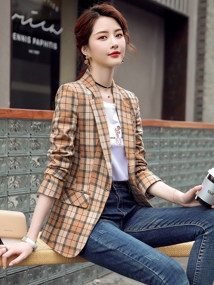 Spring And Summer Thin Slim Fit Professional Short Suit Jacket